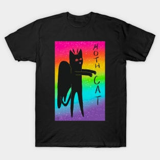 MothCat: A LongCat and MothMan Mashup T-Shirt